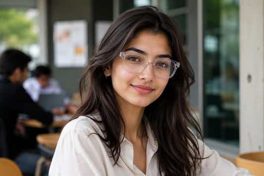 Glasso Clear Vision Eyeglasses — Transparent  Frame | Men & Women | Lightweight Comfort  | Free Delivery Pakistan