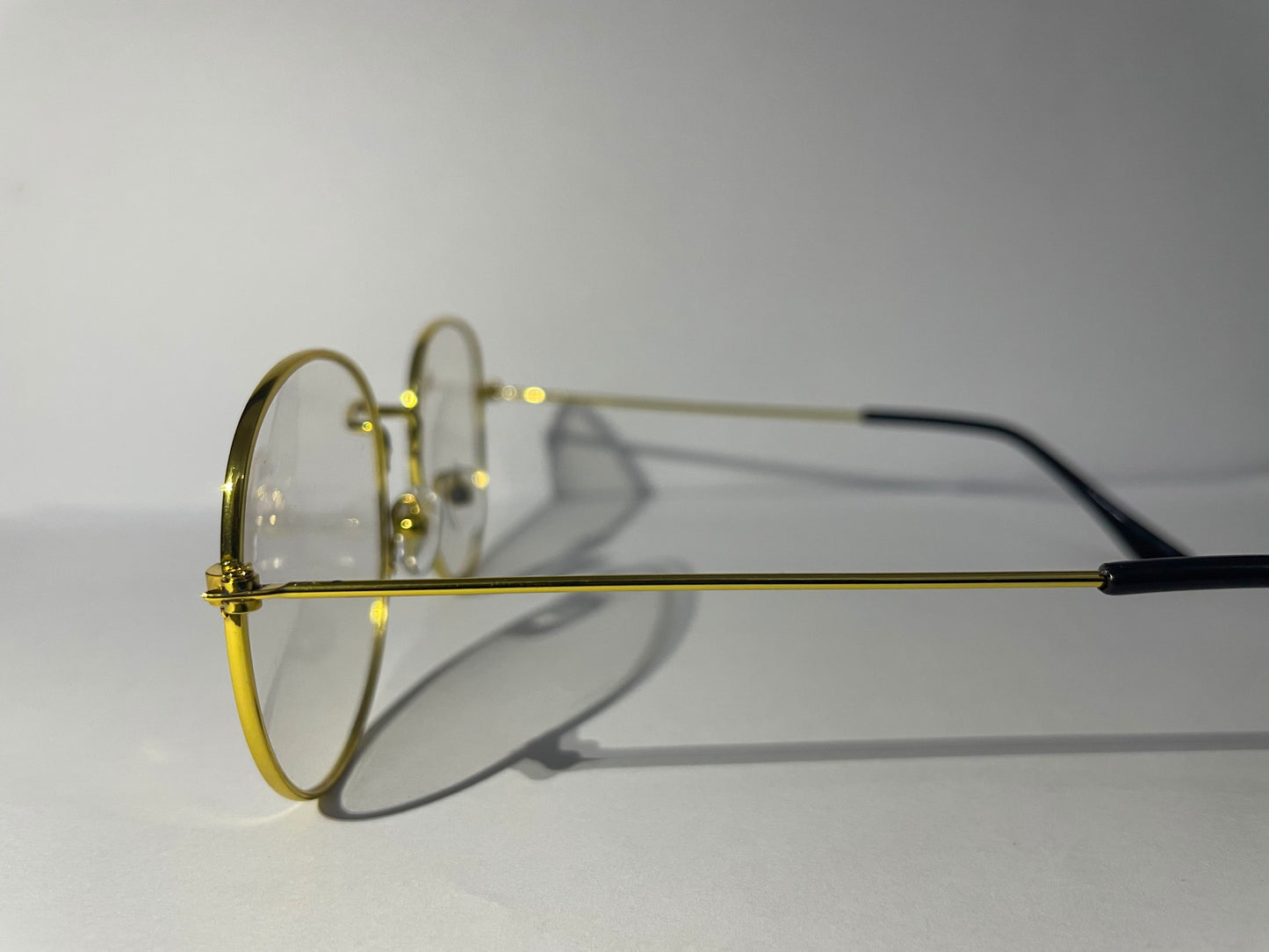 GLASSO Aureo | Vintage Gold Round Eyewear