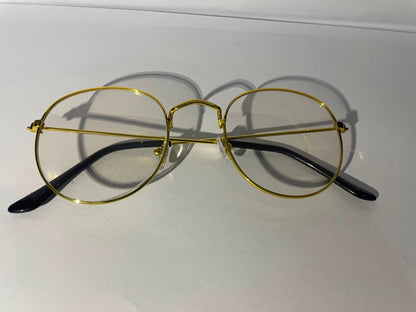 GLASSO Aureo | Vintage Gold Round Eyewear