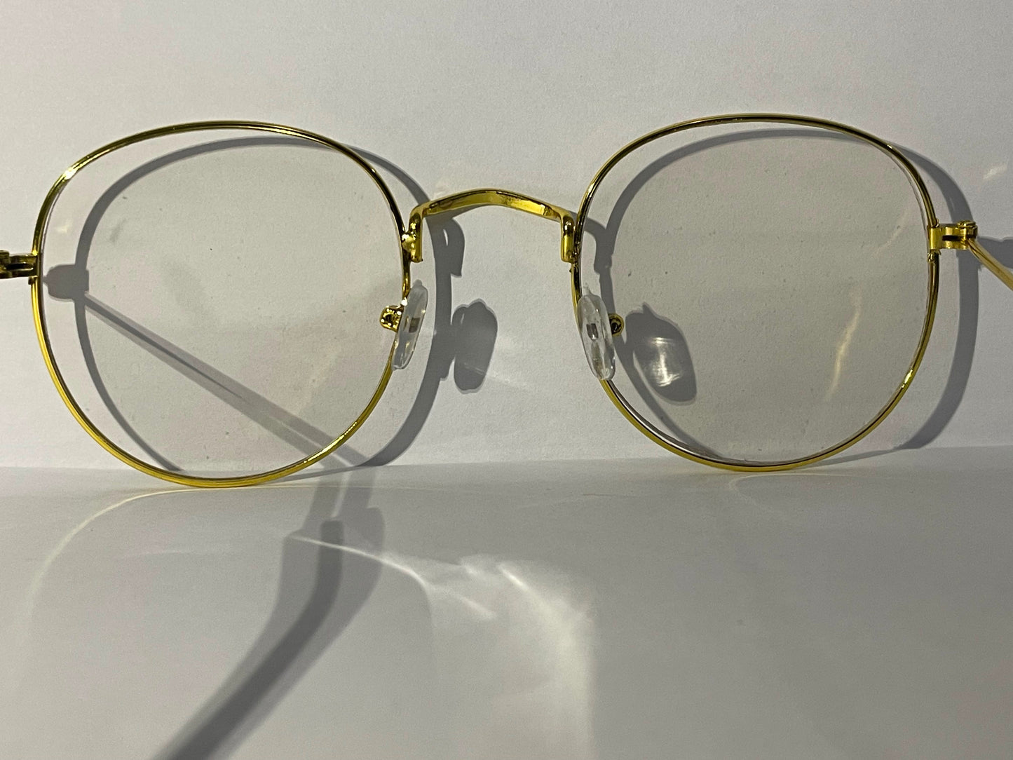 GLASSO Aureo | Vintage Gold Round Eyewear